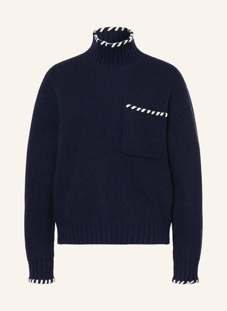 Wool Jumper with Braided Details