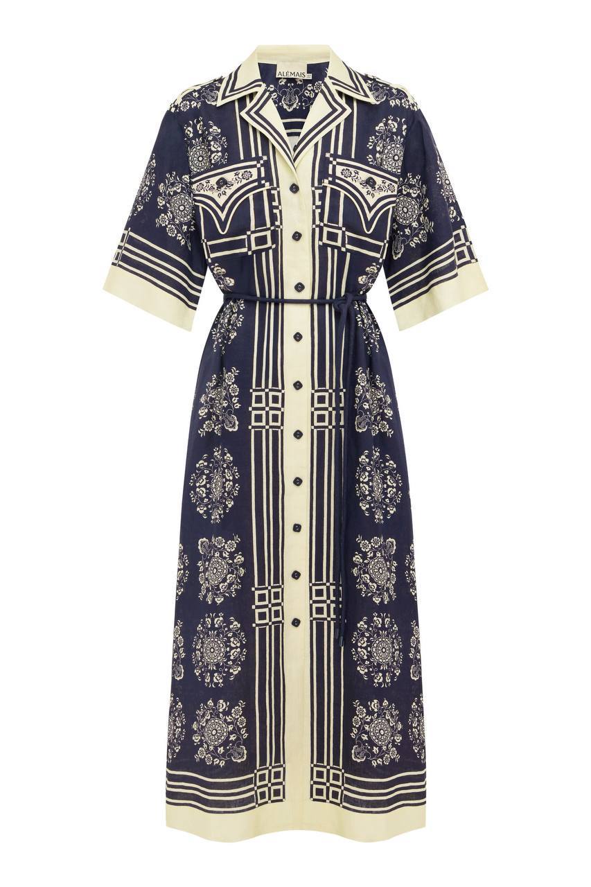 ALM Banderra Linen Shirtdress