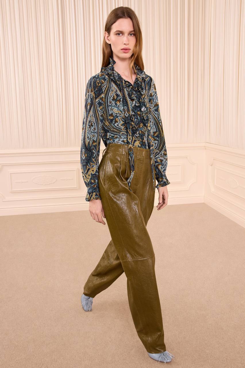 UJ Catroux Long Sleeve Silk Blouse - Image 7