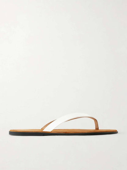 TR Beach Leather Thong Sandals Slippers