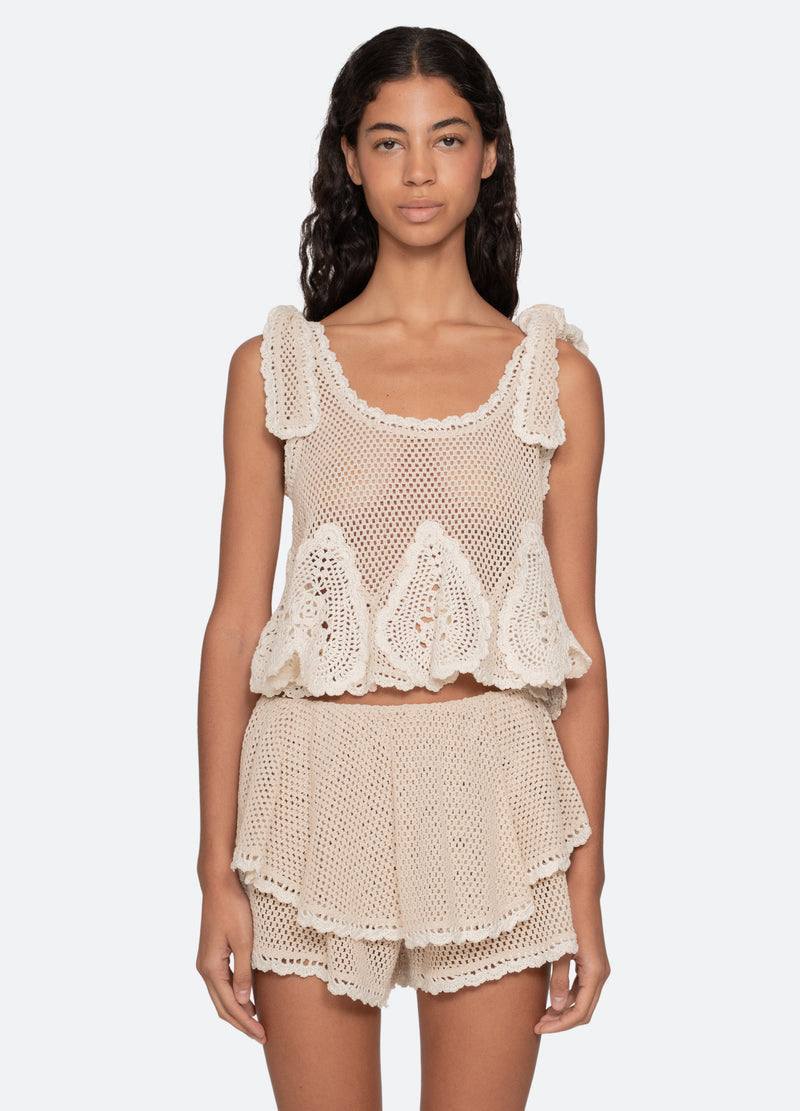 SE Madelyn Crochet Tank