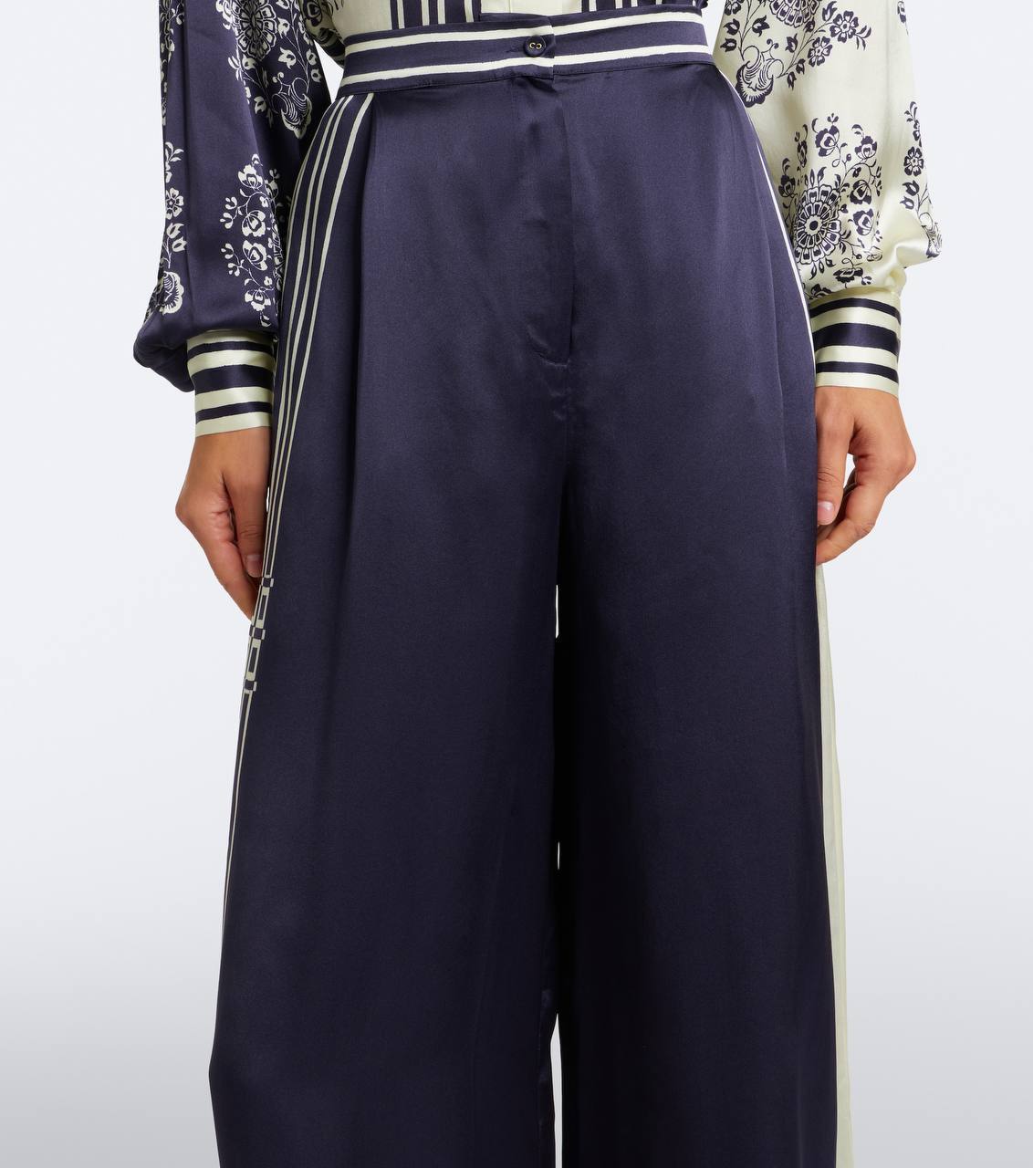 ALM Bandera Silk Buttondown Shirt | Trousers