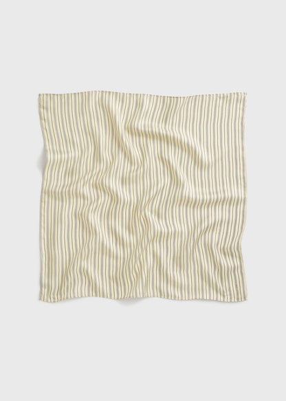 TOT: Striped Silk Scarf