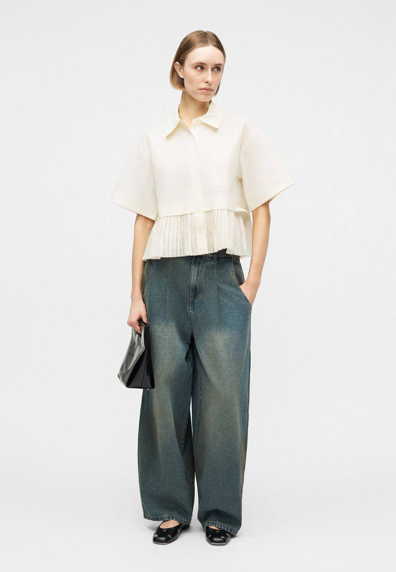 SE Solene Solid Combo Shirt