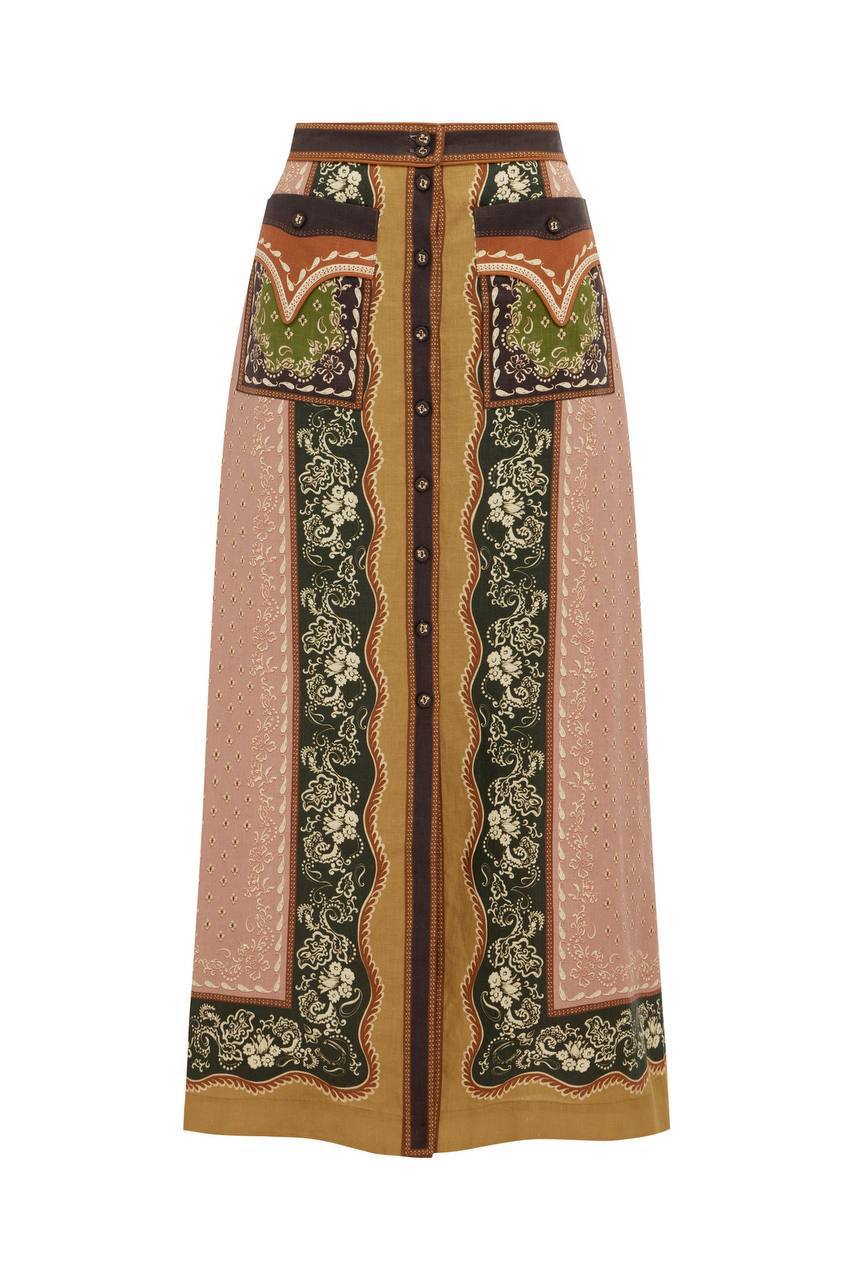 ALM Darcey Shirt | Midi Skirt