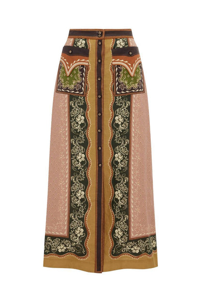 ALM Darcey Shirt | Midi Skirt