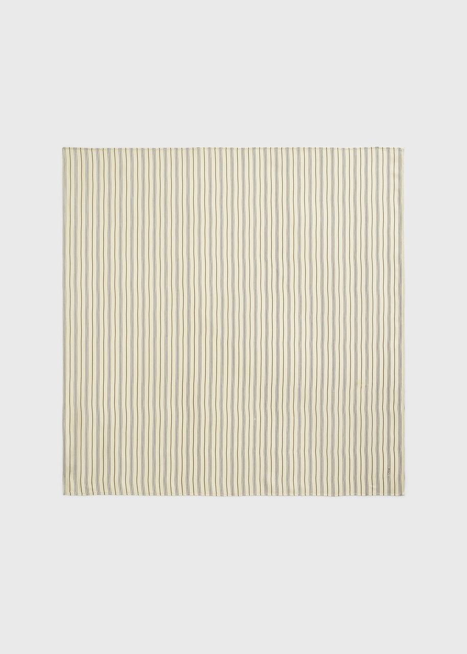 TOT: Striped Silk Scarf