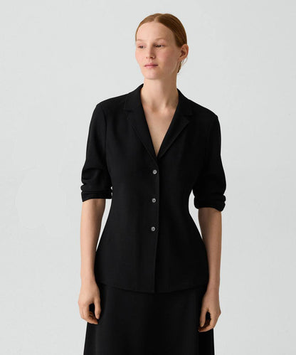 TH Triacetate Blended Collar Blazer