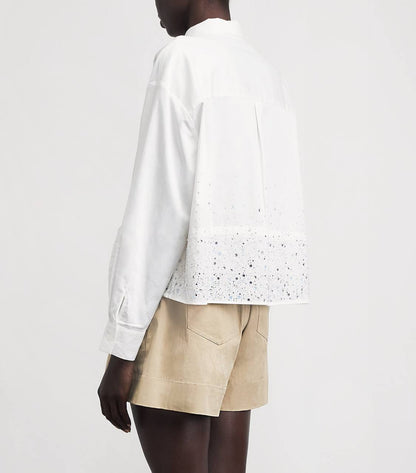 MJ Cotton Embellished Blouse