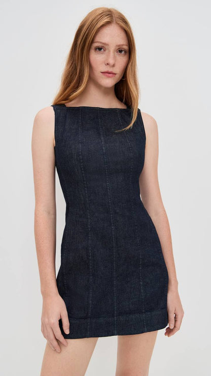 ALC The 444 Denim Mini Dress