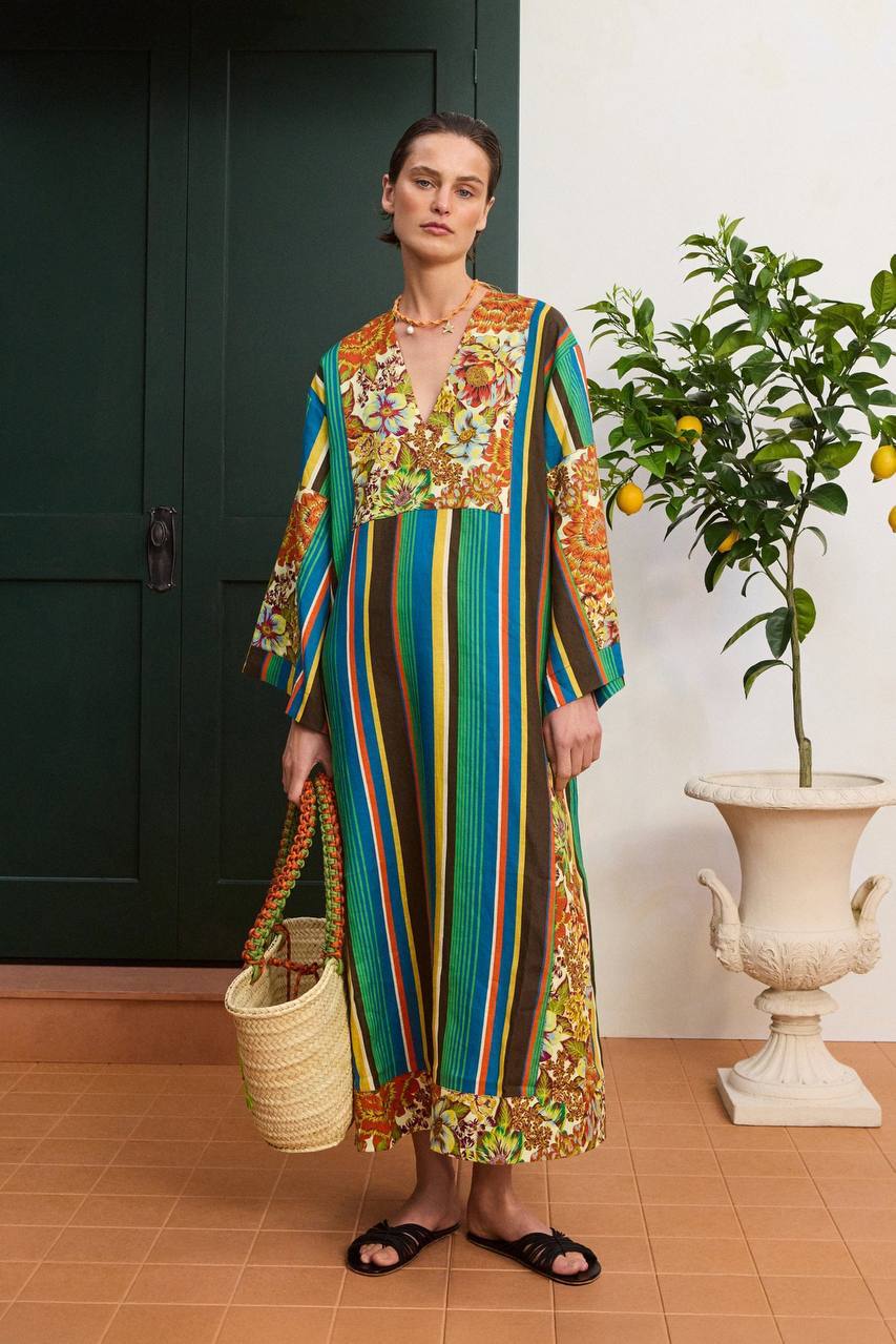 ALM Charlie Midi Dress in Linen