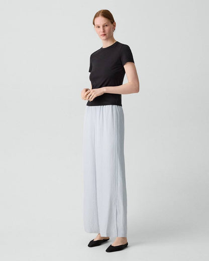 TH Relaxed Blazer | Vented Pull-On Trousers in Washed Twill