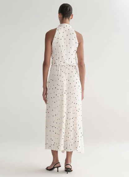 ALC Simona Polka Dot Midi Dress