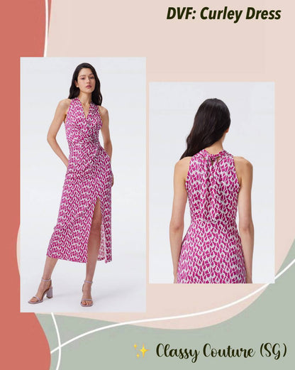 DVF Curley Dress