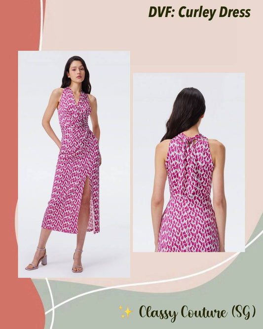 DVF Curley Dress