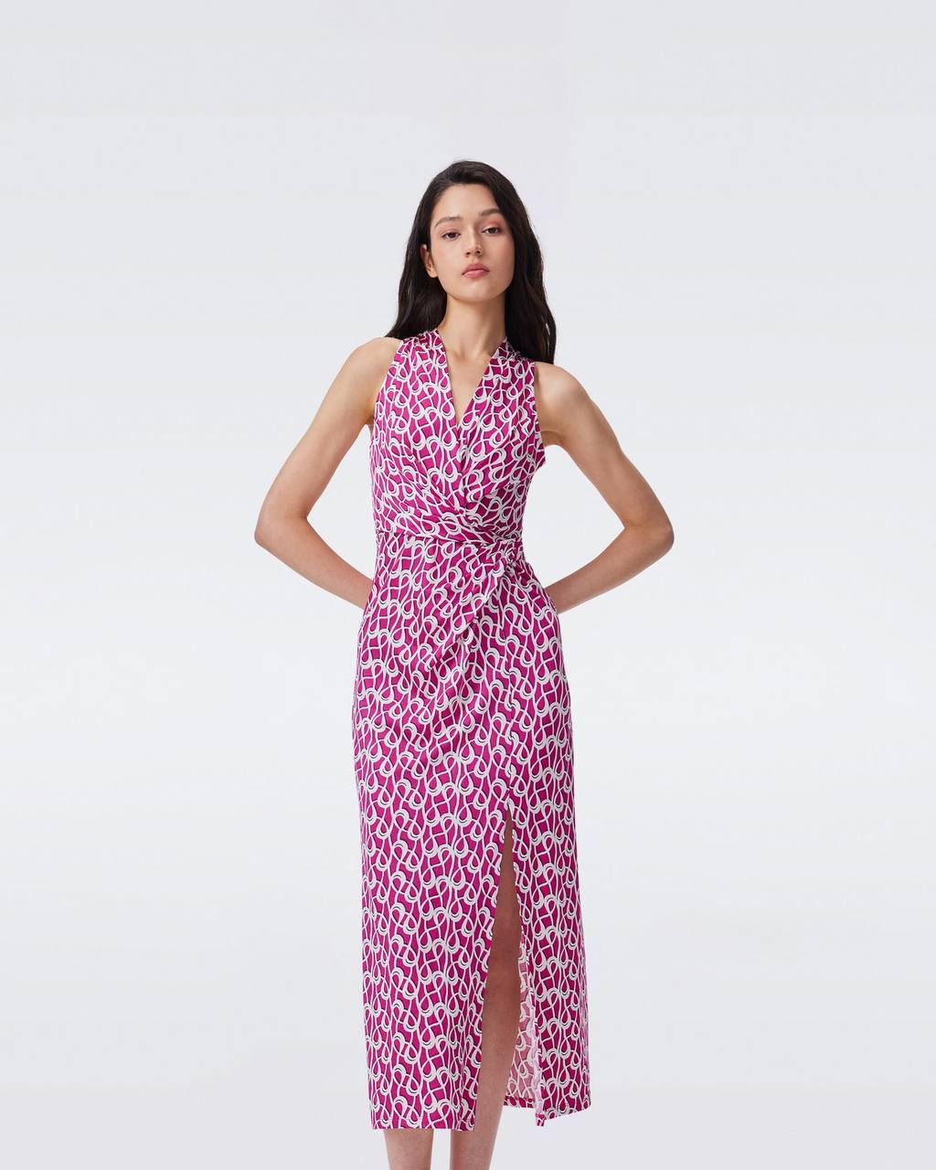 DVF Curley Dress