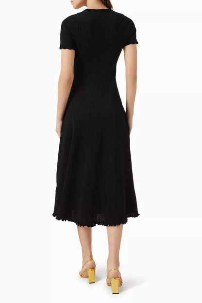 SD Milore Rib-kbit Dress in Viscose Blend