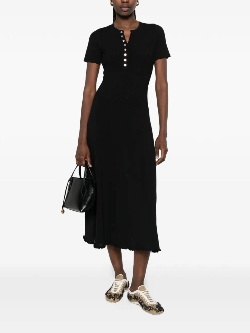 SD Milore Rib-kbit Dress in Viscose Blend