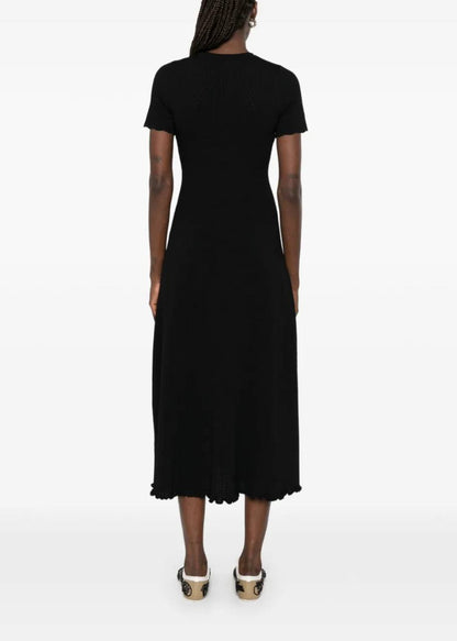 SD Milore Rib-kbit Dress in Viscose Blend