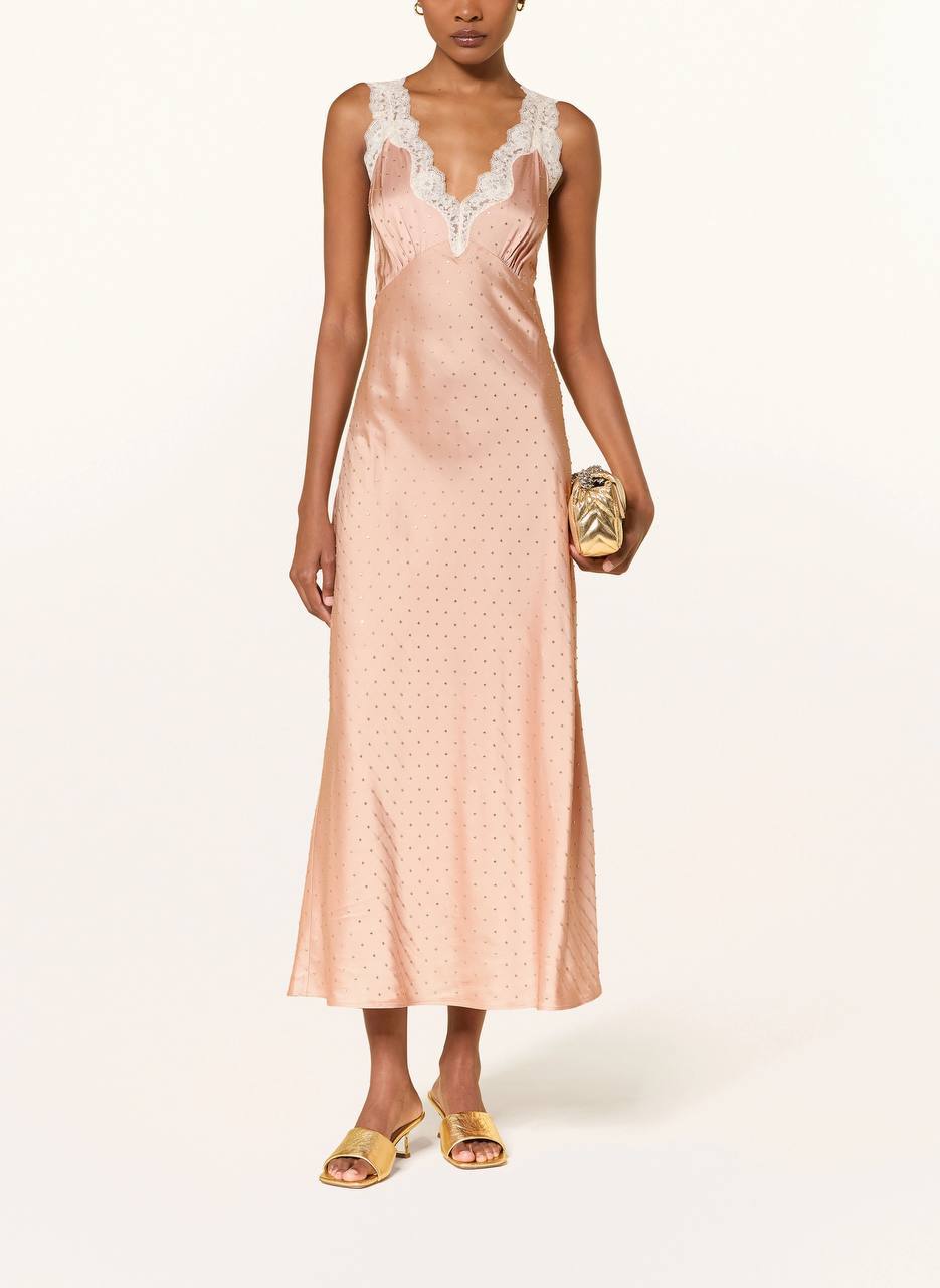 SD Rhinestone Lingerie Style Dress