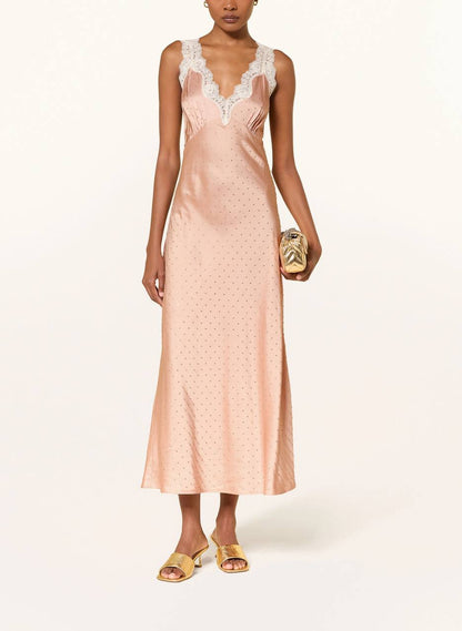 SD Rhinestone Lingerie Style Dress