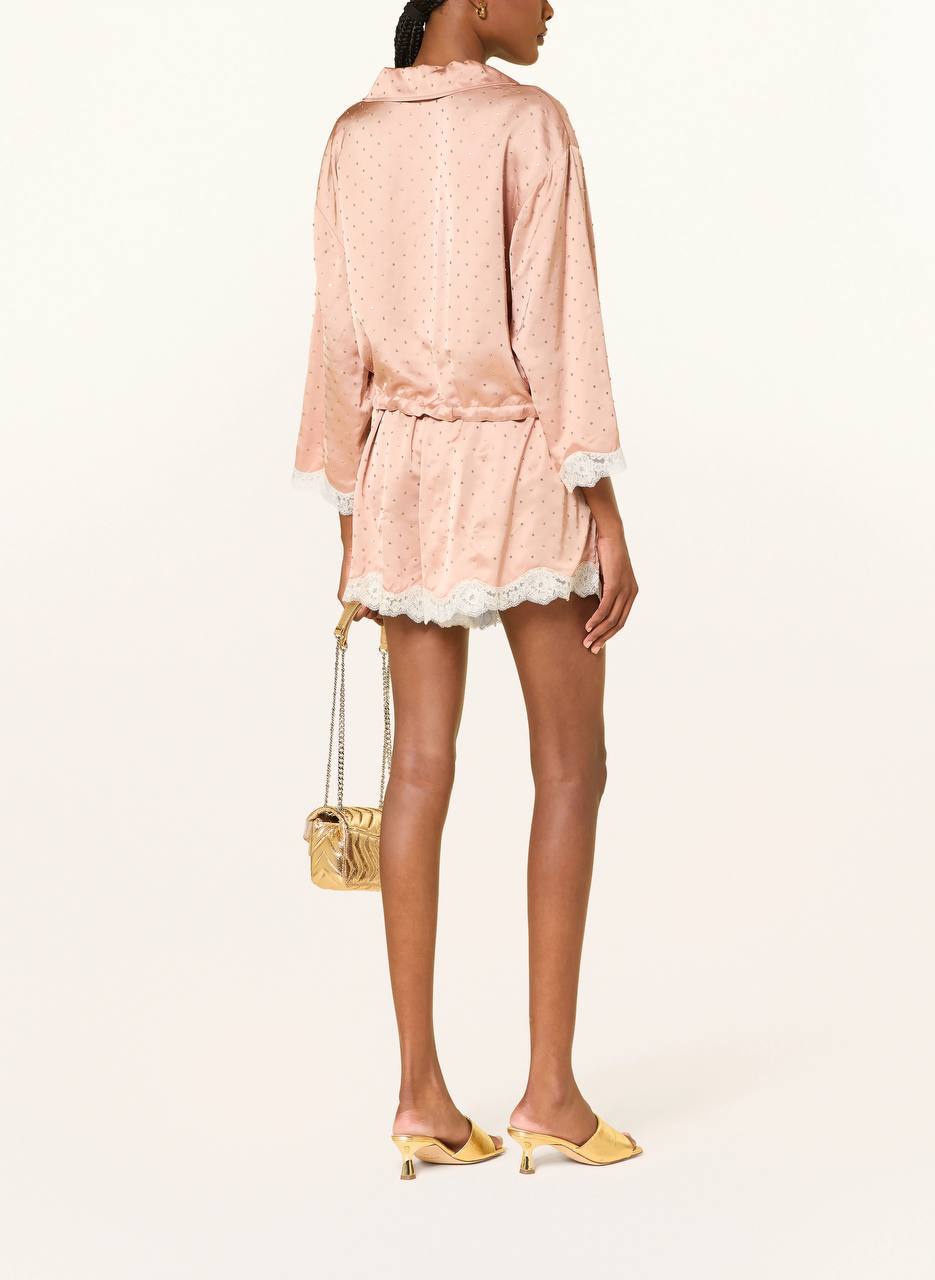 SD Limonessa Rhinestone-Embellished Shirt & Shorts