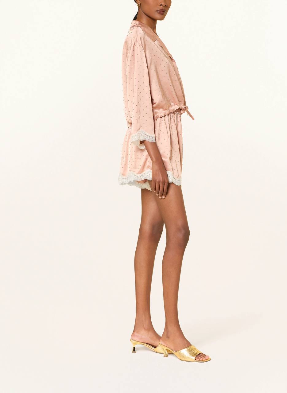 SD Limonessa Rhinestone-Embellished Shirt & Shorts