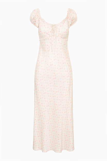 LSF Epone Floral Puff Sleeve Maxi Dress