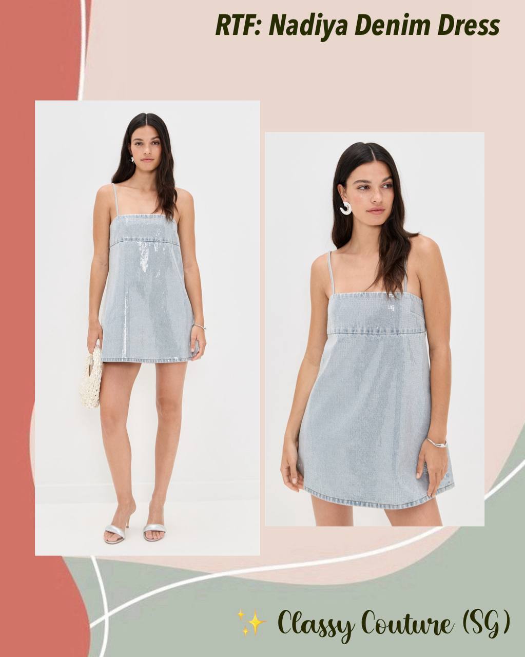 RTF Nadiya Denim Dress
