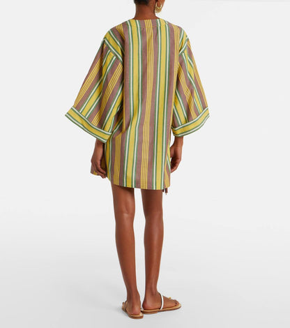 ALM Clover V Neck Mini | Midi Dress