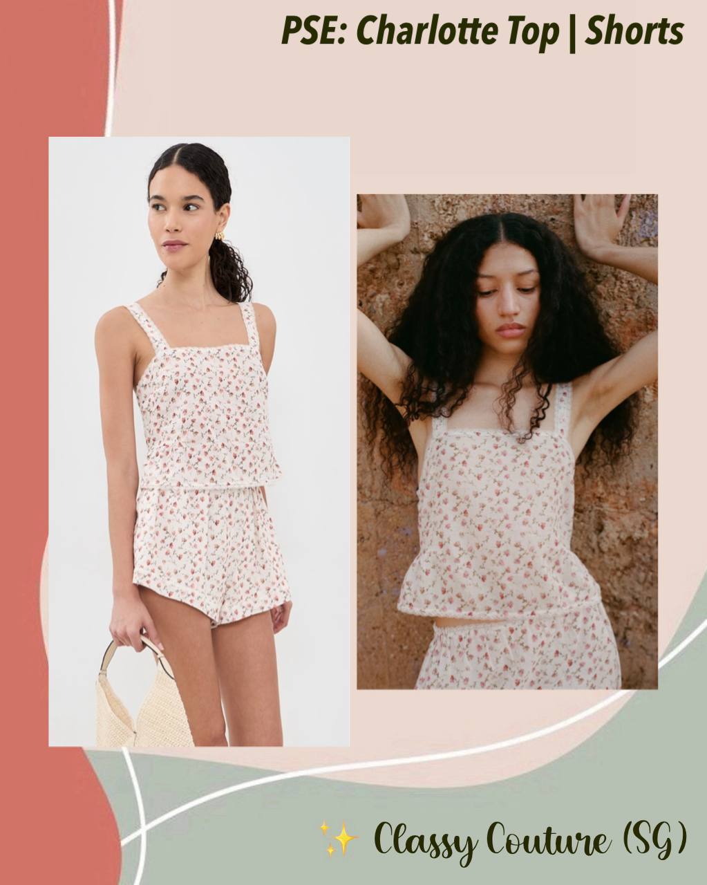 PSE Charlotte Top and Shorts