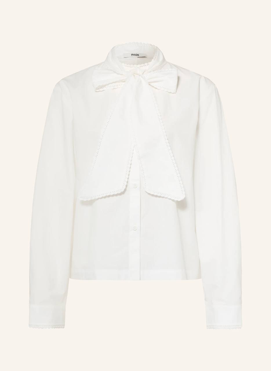 MJ Blouse With Detachable Bow Tie
