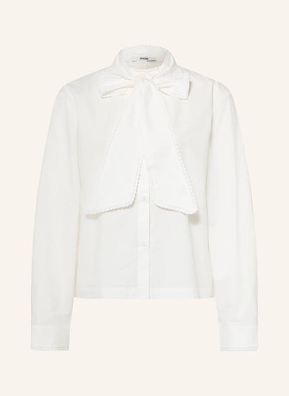MJ Blouse With Detachable Bow Tie