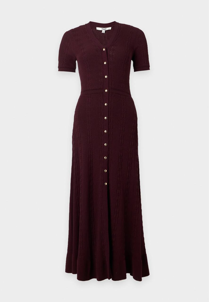MJ Knit Maxi Dress in Viscose Blend