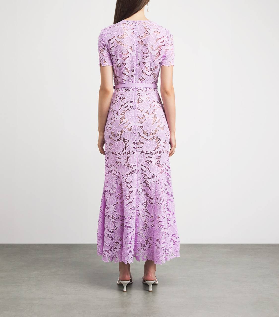 SP Lilac Lace Midi Dress