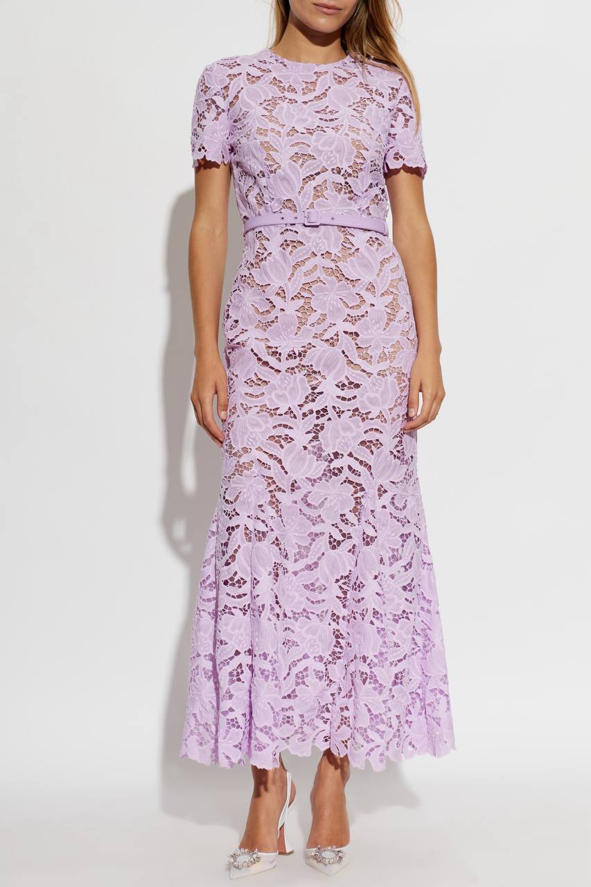 SP Lilac Lace Midi Dress