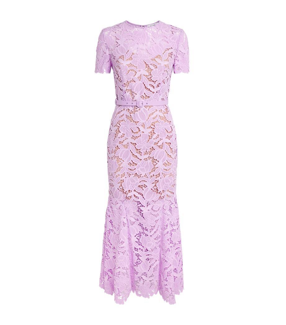 SP Lilac Lace Midi Dress