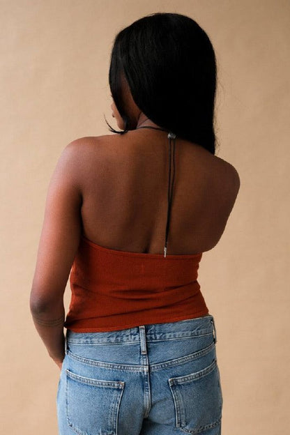 SH Toggle Tank in Denim