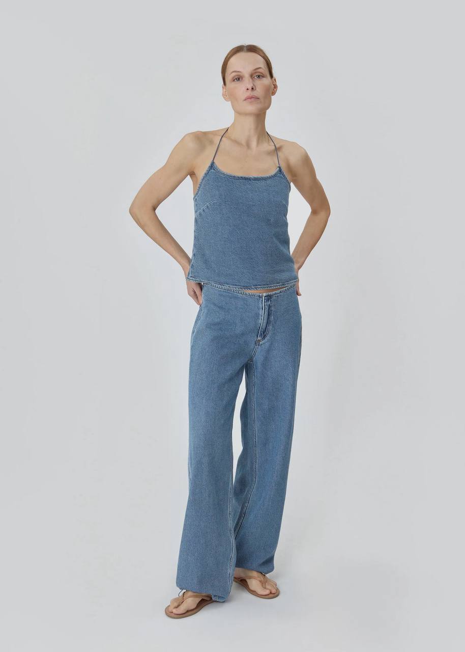 SH Toggle Tank in Denim
