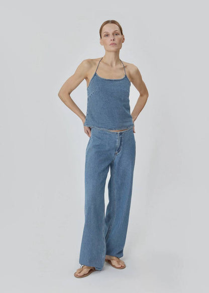 SH Toggle Tank in Denim