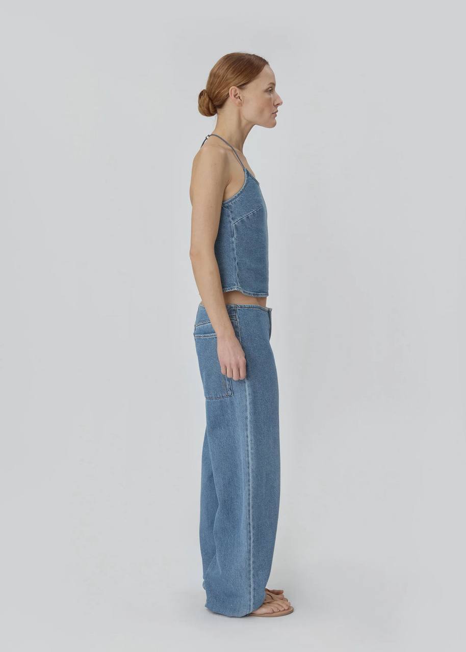SH Toggle Tank in Denim