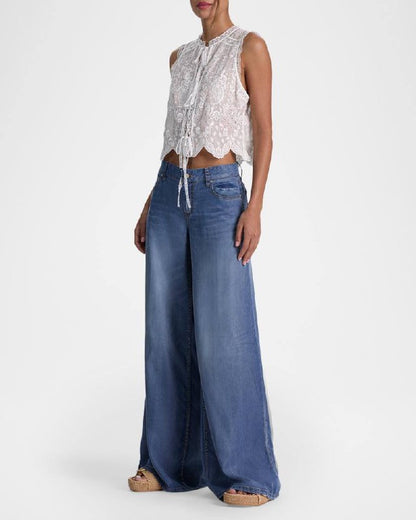 AO Sidney Ultra Wide-Leg Jeans