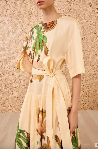 UJ Aniline Drop Waist Cotton Dress