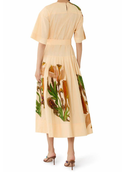 UJ Aniline Drop Waist Cotton Dress