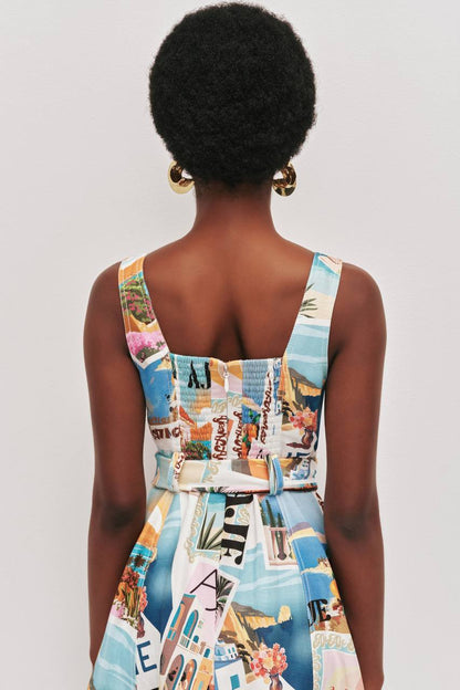 AJ Leonie Midi Dress