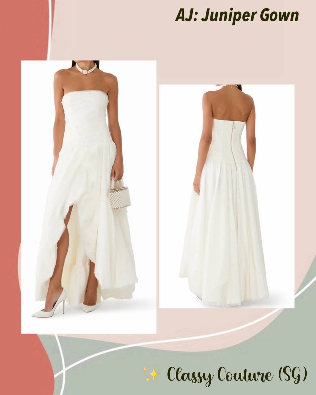 AJ Juniper Gown