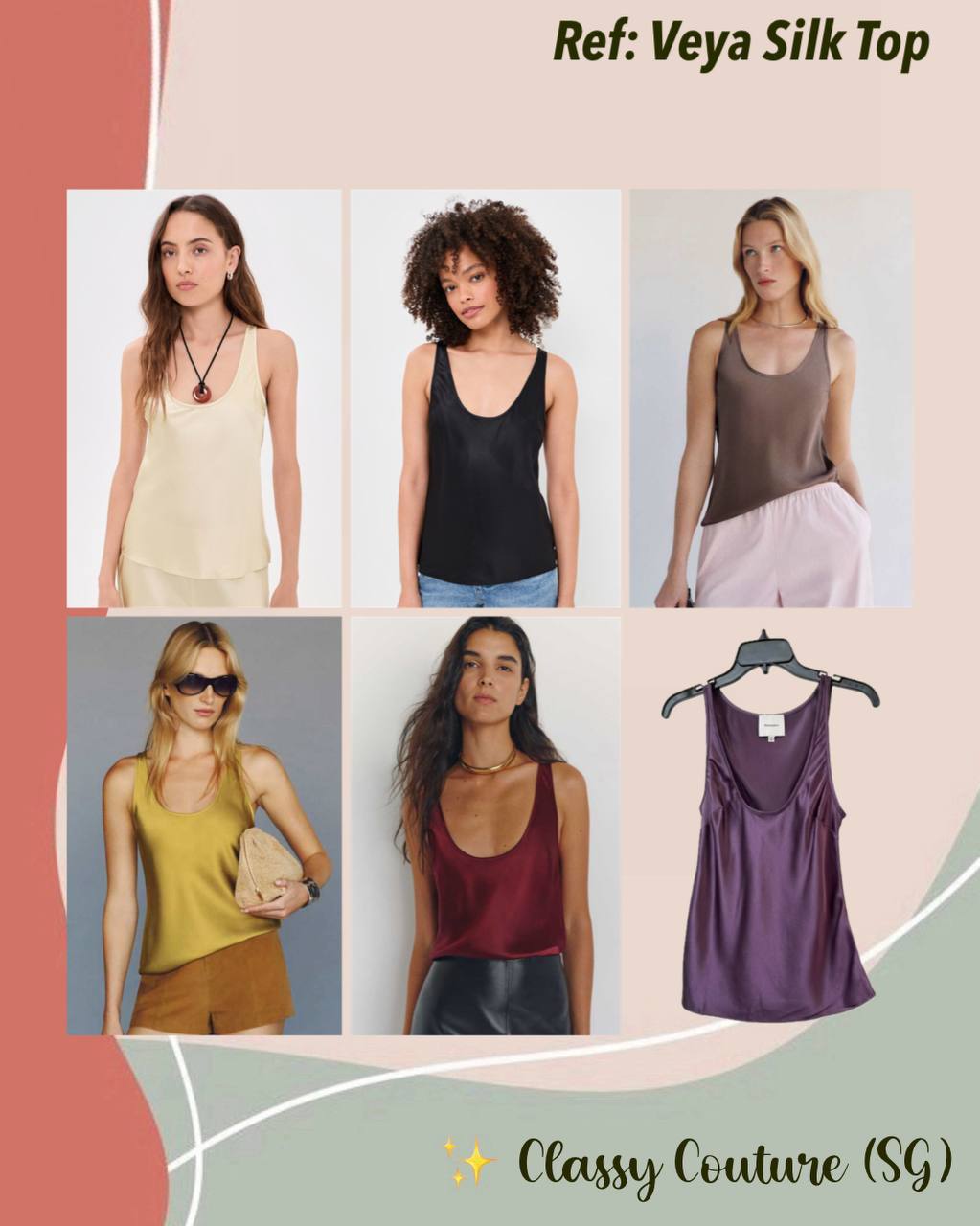 Ref Veya Silk Top