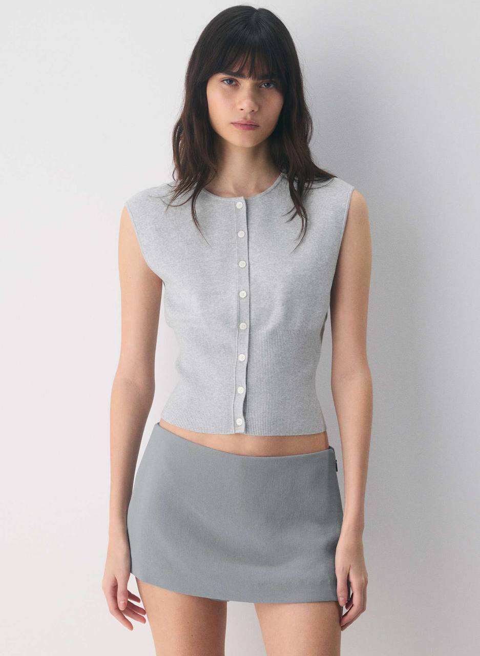 ARZ Golightly Sleeveless Cardigan