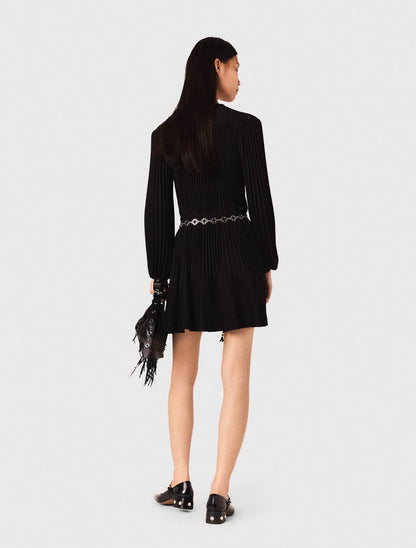 MJ Short Pleated Mini Dress