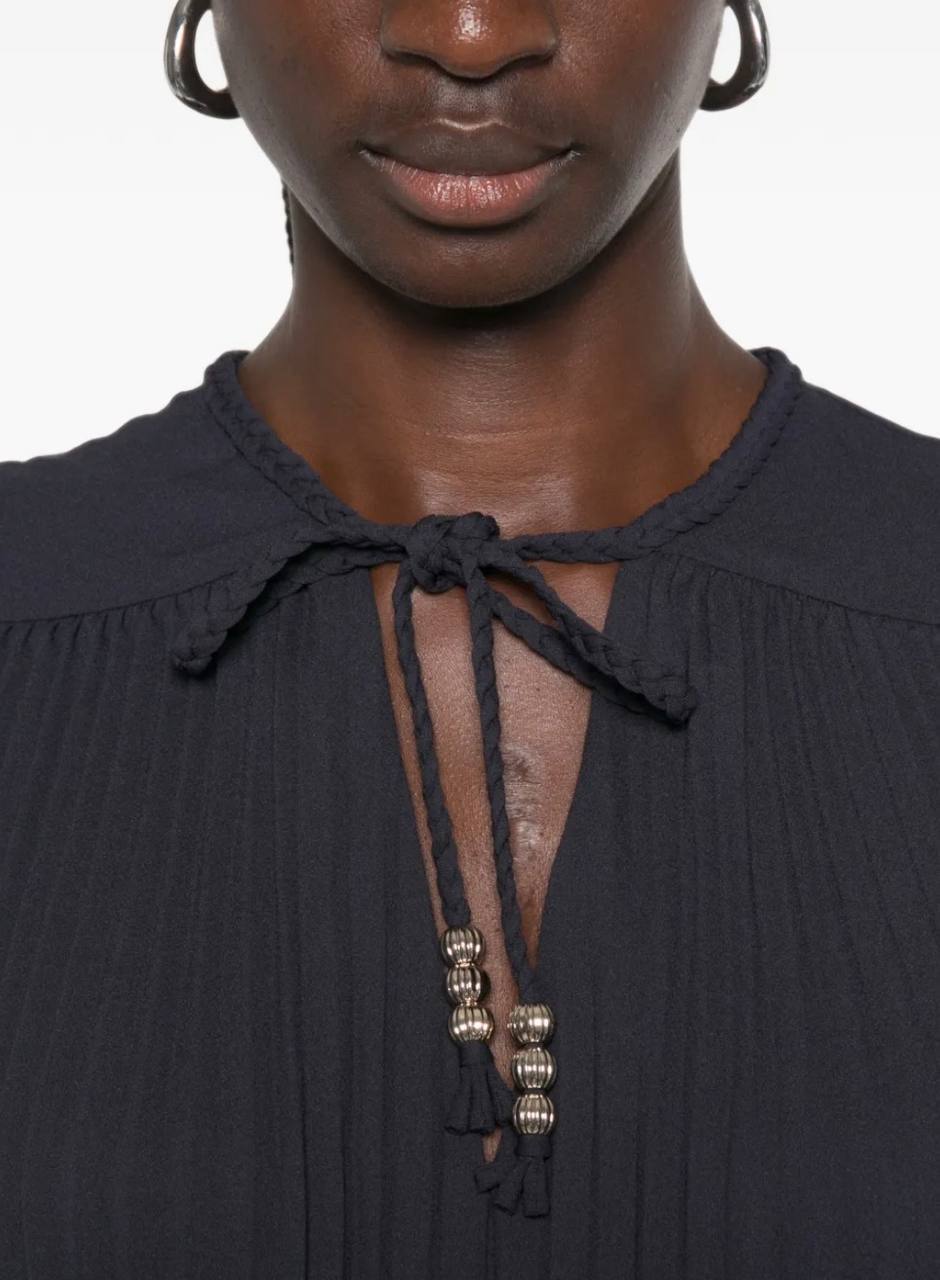 MJ Short Pleated Mini Dress